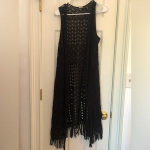 Crocheted vest